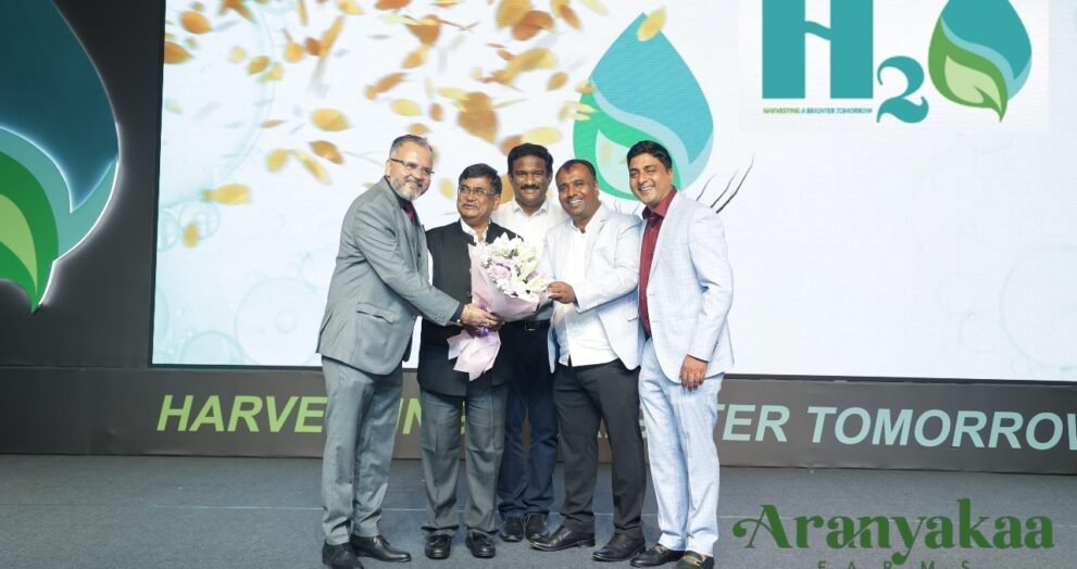 Aranyakaa Farms Launches Revolutionary Water Conservation Project: H2O – Harvesting a Brighter Tomorrow